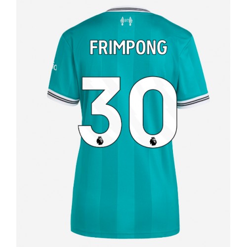 Fotbalové Dres Liverpool Jeremie Frimpong #30 Dámské Alternativní 2025-26 Krátký Rukáv